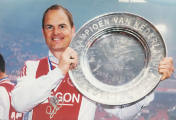 Signed Frank De Boer Photo - Ajax, Champions