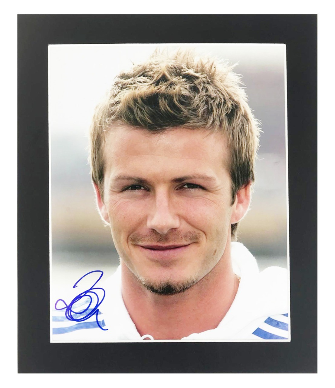 Signed David Beckham Photo