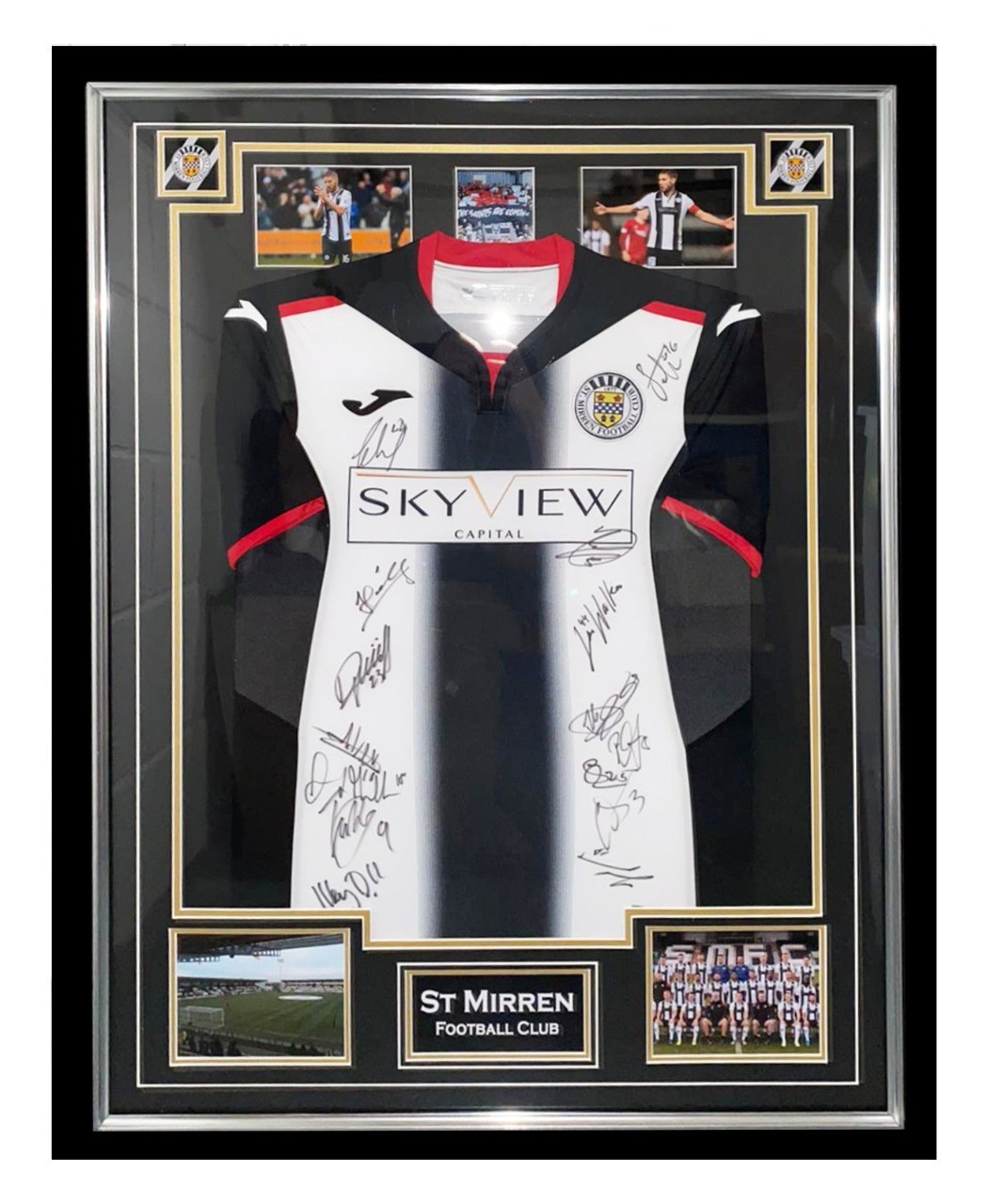 Signed St Mirren Jersey