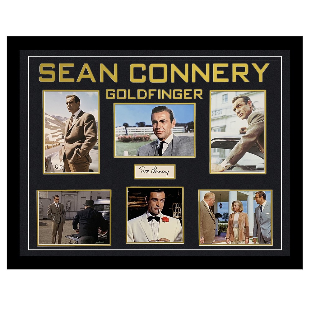 Sean Connery Signed Memorabilia