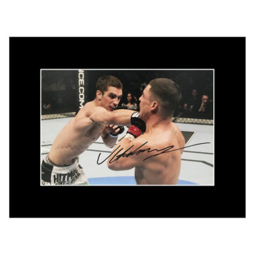 Signed John Hathaway Photo Display - MMA Autograph