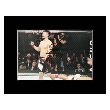 Signed Keita Nakamura Photo Display - MMA Autograph