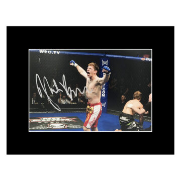 Signed Mike Brown Photo Display - MMA Autograph