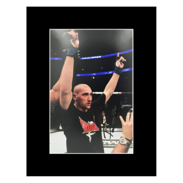 Signed Paul Sass Photo Display - MMA Icon