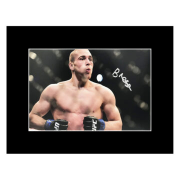 Signed Tom Breese Photo Display - MMA Autograph