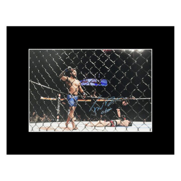 Signed Francisco Rivera Photo Display - MMA Icon