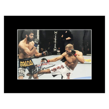 Signed Andre Winner Photo Display - MMA Autograph