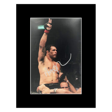 Signed Antonio Rodrigo Nogueira Photo Display - MMA Autograph