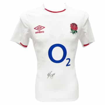 Signed Jamie George Shirt - England Rugby Jersey 2021