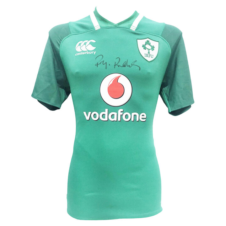 Signed Rhys Ruddock Shirt - Ireland Rugby Jersey