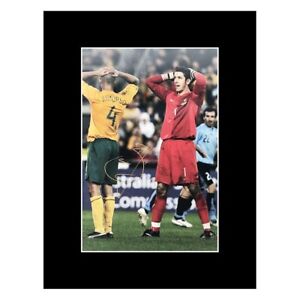 Signed Brad Jones Photo Display - Australia Icon