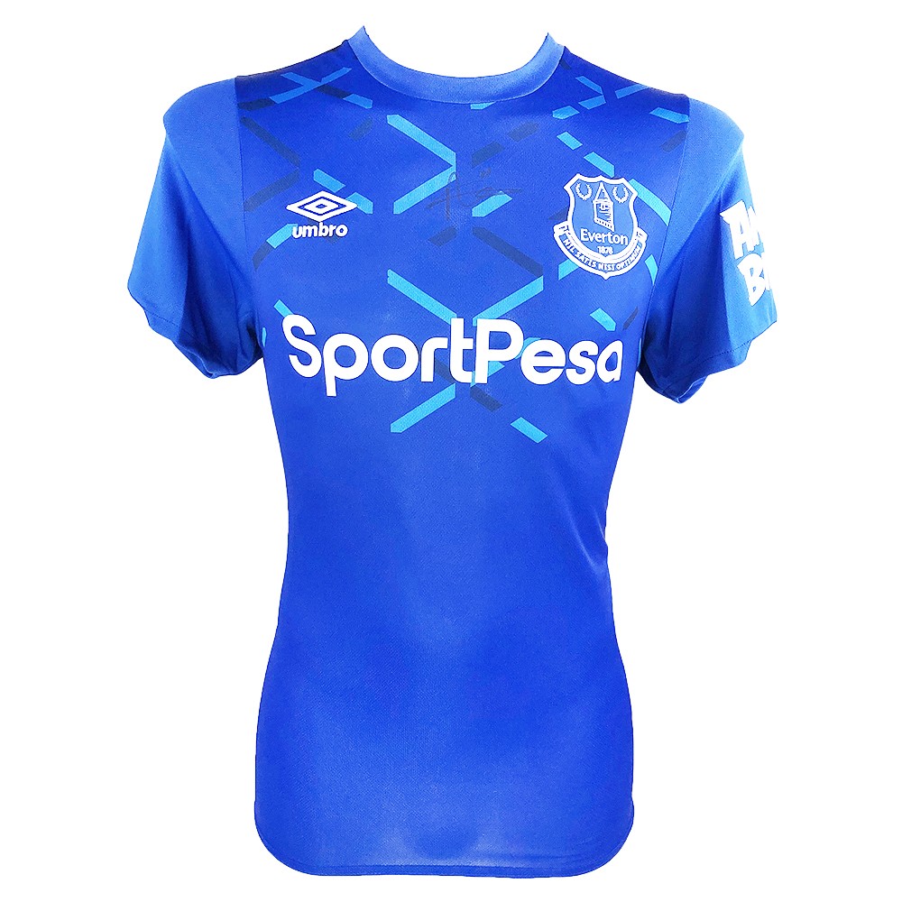 Signed Demarai Gray Jersey - Everton Icon Shirt