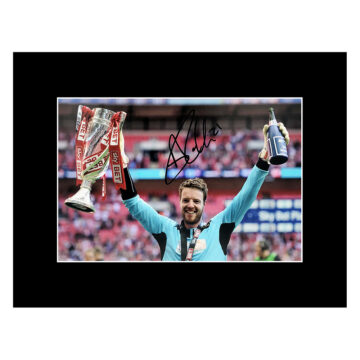 Signed Adam Collin Photo Display - Rotherham Autograph