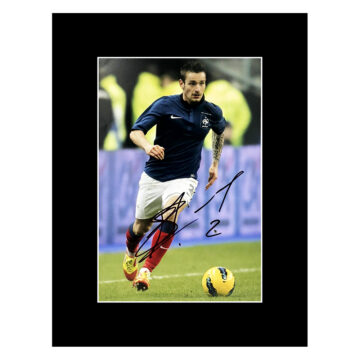 Signed Mathieu Debuchy Photo Display - France Autograph