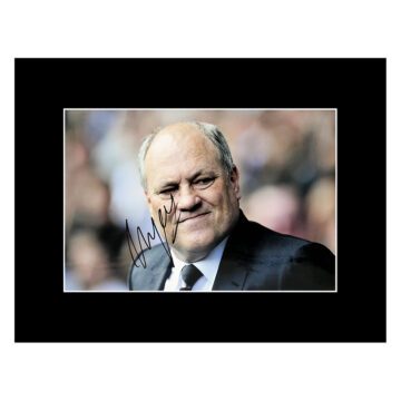 Signed Martin Jol Photo Display - Fulham Autograph