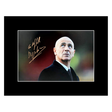 Signed Giuseppe Sannino Photo Display - Watford Autograph