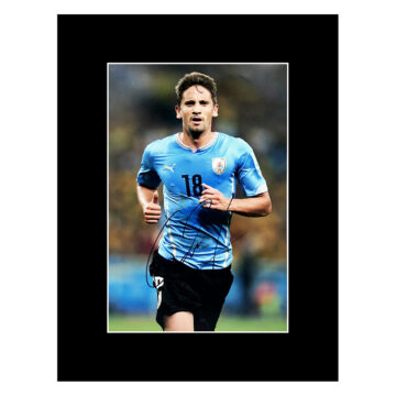 Signed Gaston Ramirez Photo Display - Uruguay Autograph