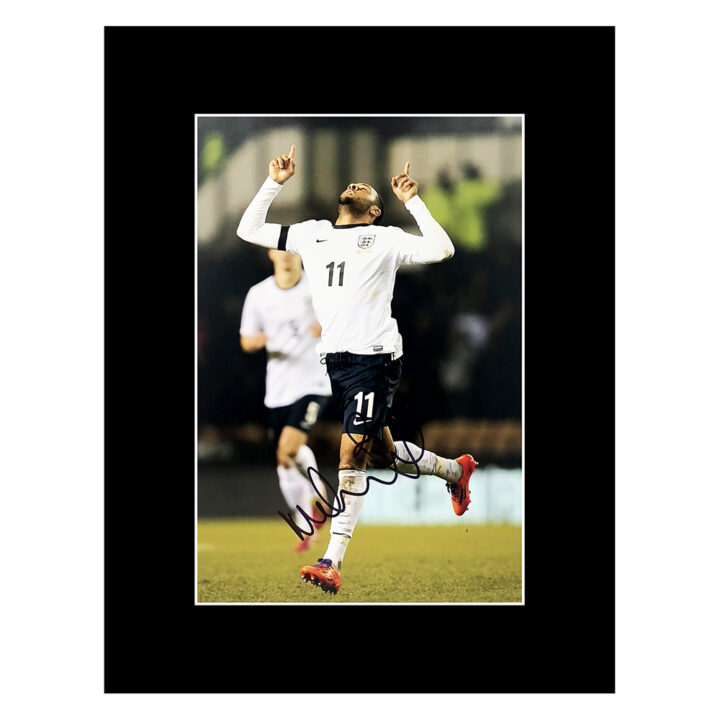 Signed Nathan Redmond Photo Display - England Autograph