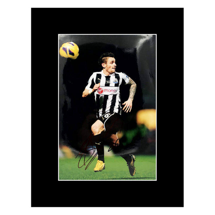 Signed Mathieu Debuchy Photo Display - Newcastle United Autograph