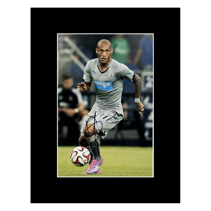 Yoan Gouffran Signed Photo Display - Newcastle United Autograph