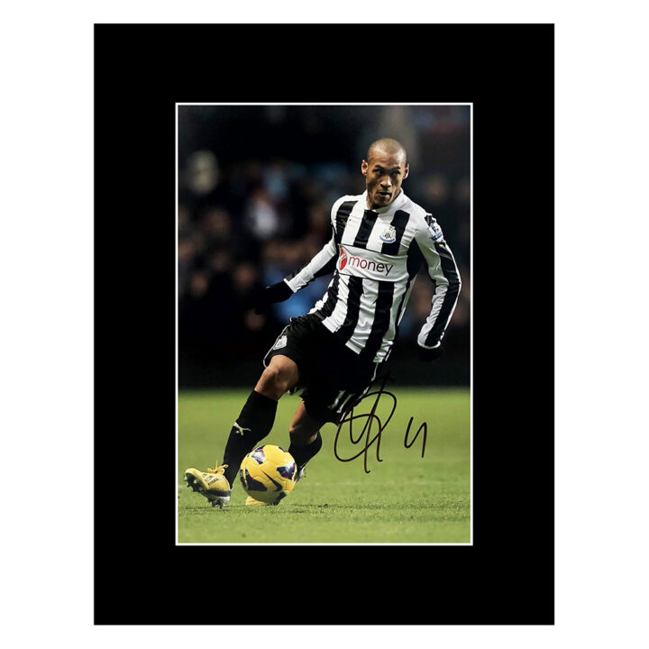 Signed Yoan Gouffran Photo Display - Newcastle United Autograph