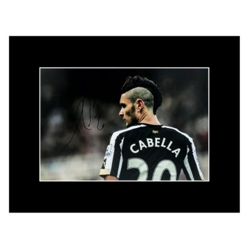 Signed Remy Cabella Photo Display - Newcastle United Autograph