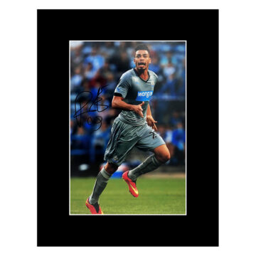 Signed Emmanuel Riviere Photo Display - Newcastle United Autograph