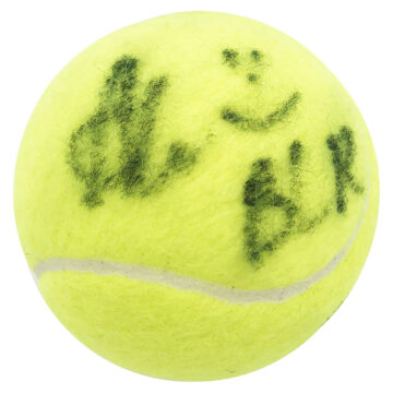 Signed Aliaksandra Sasnovich Tennis Ball - Roland Garros Autograph