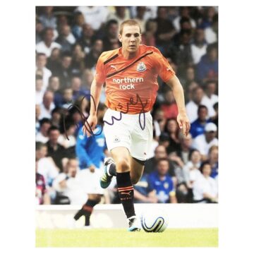 Signed Dan Gosling Poster Photo - Newcastle United Autograph