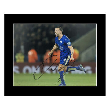 Signed Danny Drinkwater Photo Display 12x10 - Leicester City Icon +COA