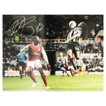 Nile Ranger Poster Photo Signed - Newcastle United Autograph