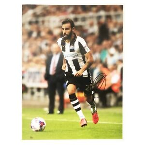 Signed Jesus Gamez Poster Photo - Newcastle United Autograph