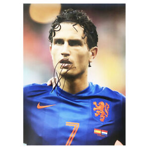 Signed Daryl Janmaat Poster Photo - Holland Autograph