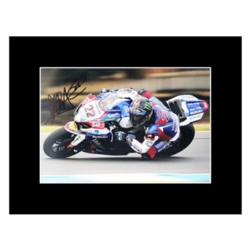 Alex Lowes Signed Photo Display - Moto GP Autograph