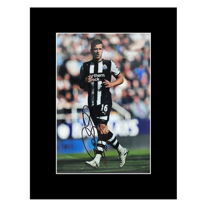 Signed Ryan Taylor Photo Display - Newcastle Icon