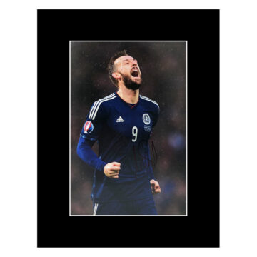 Steven Fletcher Signed Photo Display - Scotland Autograph