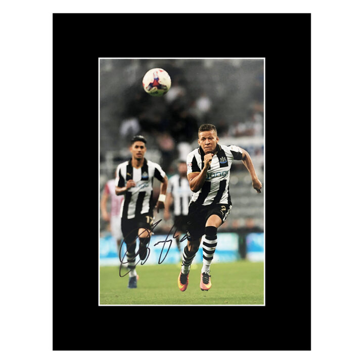 Signed Dwight Gayle Photo Display - Newcastle United Icon