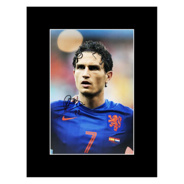 Signed Daryl Janmaat Photo Display - Holland Icon