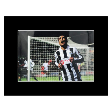 Signed Sylvain Marveaux Photo Display - Newcastle United Autograph