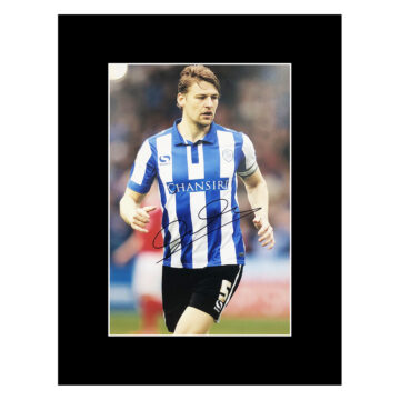 Signed Glenn Loovens Photo Display - Sheffield Wednesday Autograph