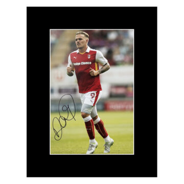 Signed Danny Ward Photo Display - Rotherham United Autograph