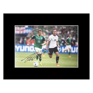 Jamie Ward Signed Photo Display - Northern Ireland Autograph