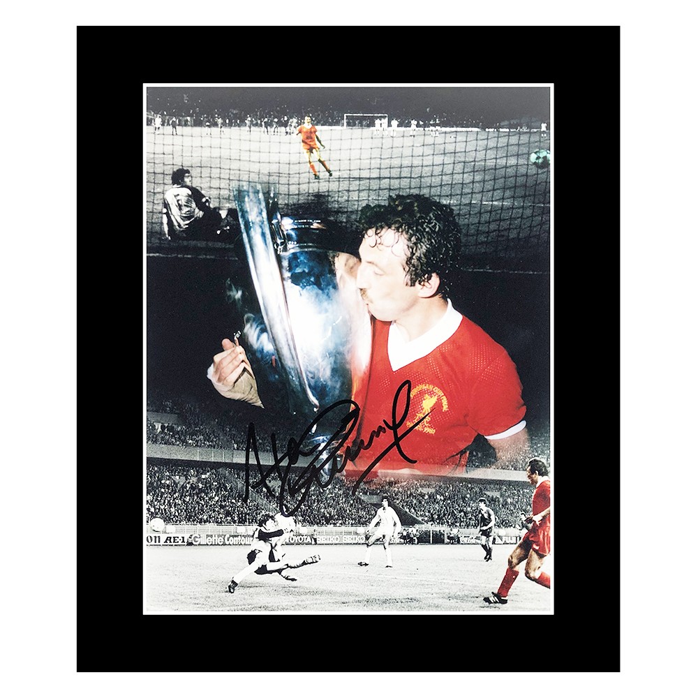 Signed Alan Kennedy Photo Display -Champions League Winner 1981