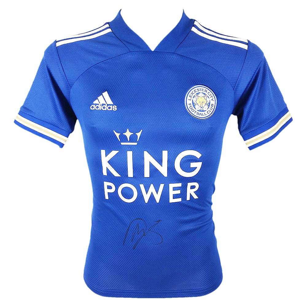 Signed Wilfred Ndidi Shirt - Leicester City Autograph