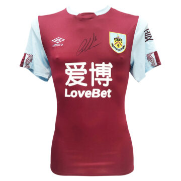 Signed Ben Mee Shirt – Burnley Icon Autograph