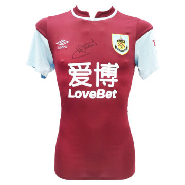 Signed Charlie Taylor Shirt - Burnley Icon Autograph