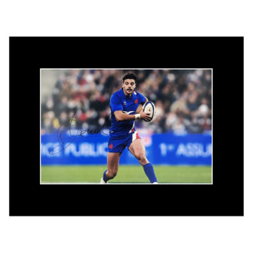 Romain Ntamack Signed Photo Display - France Rugby Autograph