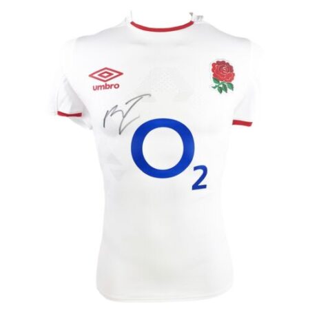 Signed Nick Isiekwe Shirt - England Rugby Autograph