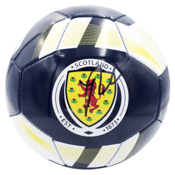 Signed James Forest Football - Scotland Icon Autograph