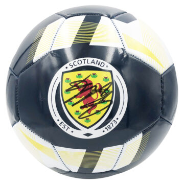 Signed Billy Gilmour Football - Scotland Icon